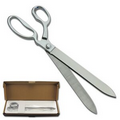 Ceremonial Ribbon Cutting Scissors - Chrome Plated (15")